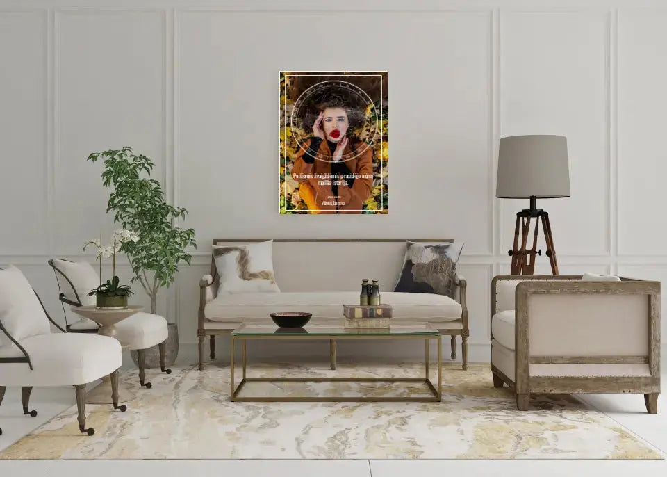 Personalizuotas žvaigždžių žemėlapis ant drobės Drobe - dovanokis.lt