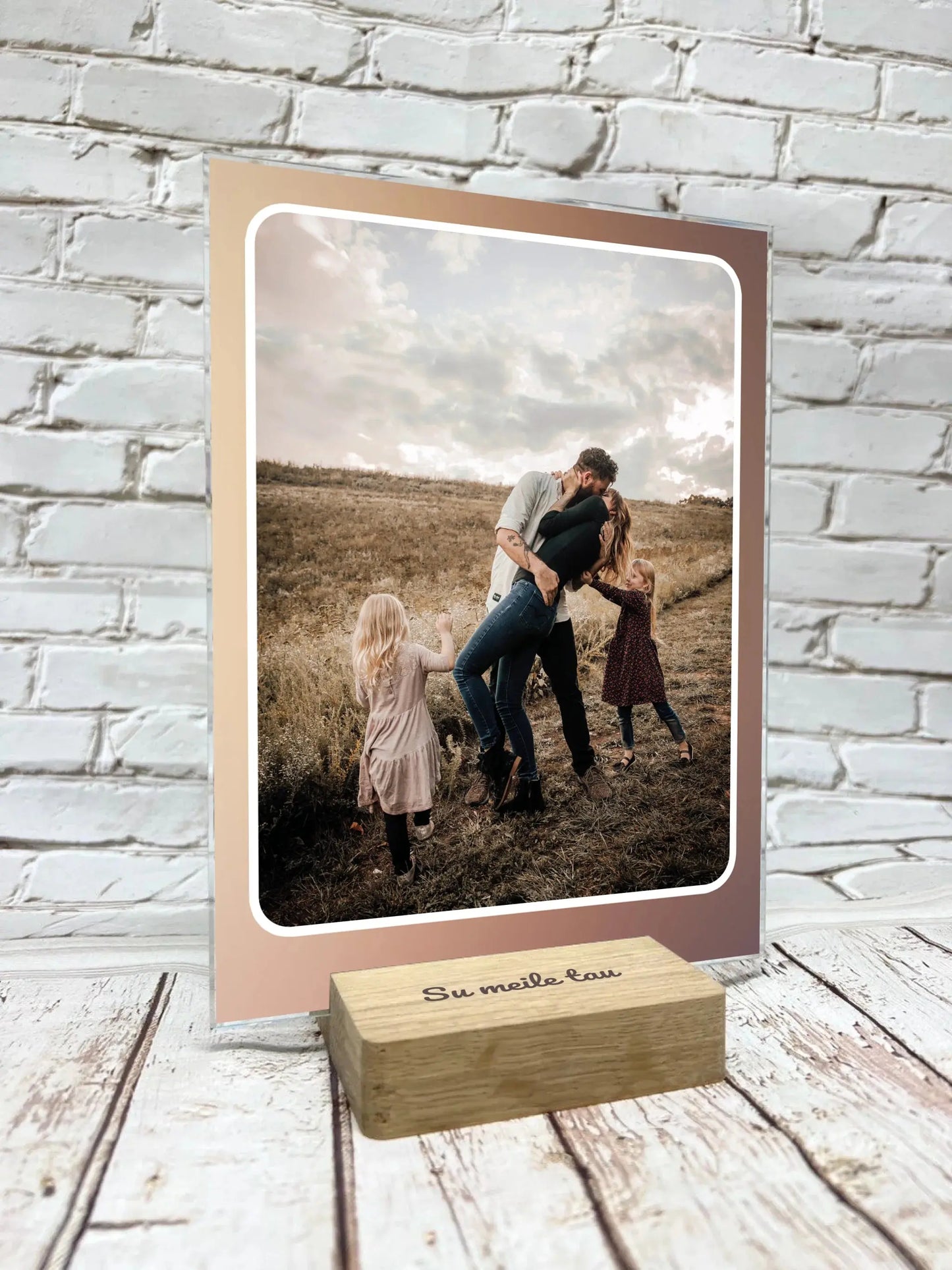 Personalizuotas "Only Pic" stiklinis posteris su jūsų nuotrauka Stiklas - dovanokis.lt