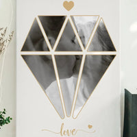 Jūsų nuotrauka deimanto pavidalu ant drobės  Drobe -  dovanokis.lt