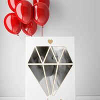 Jūsų nuotrauka deimanto pavidalu ant drobės  Drobe -  dovanokis.lt