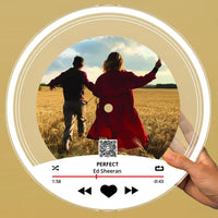 Personalizuota "Soplayer V1" Vinilinė plokštelė su jūsų nuotrauka permatomas organinis stiklas TeeInBlue