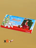 Personalizuota Kinder 8 batonėlių šokoladinė dėžutė su jūsų nuotrauka, Kalėdinė versija su kalėdiniu zuikučiu