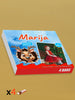 Personalizuota Kinder 4 batonėlių šokoladinė dėžutė su jūsų nuotrauka, Kalėdinė versija su animaciniais herojais