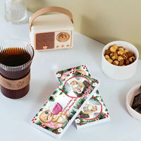 Personalizuotas "Kalėdinis dizainas 15“ šokoladas su jūsų nuotrauka TeeInBlue