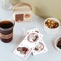 Personalizuotas "Kalėdinis dizainas 14“ šokoladas su jūsų nuotrauka TeeInBlue