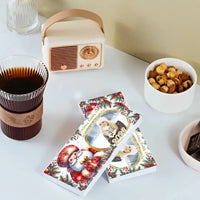 Personalizuotas "Kalėdinis dizainas 11“ šokoladas su jūsų nuotrauka TeeInBlue