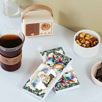 Personalizuotas "Kalėdinis dizainas 7“ šokoladas su jūsų nuotrauka TeeInBlue