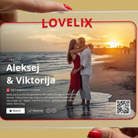 Personalizuotas "Netflix" filmų posteris poroms ant stiklo su jūsų nuotraukomis. Jūsų filmo/serialo viršelis kaip „Netflix“ TeeInBlue