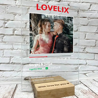 Personalizuotas "Netflix" filmų posteris poroms ant stiklo su jūsų nuotrauka. Jūsų filmo/serialo viršelis kaip „Netflix“ TeeInBlue