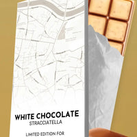 Personalizuota šokoladinė dėžutė su jūsų vieta ir žemėlapio stiliaus pasirinkimu TeeInBlue Šokoladas