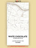 Personalizuota šokoladinė dėžutė su jūsų vieta ir žemėlapiu su stiliumi