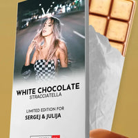 Personalizuota šokoladinė dėžutė su jūsų nuotrauka TeeInBlue Šokoladas