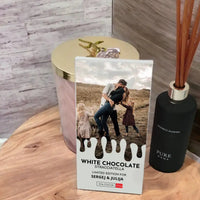 Personalizuotas "Schogetten Skystas dizainas" šokoladas su jūsų nuotrauka TeeInBlue Šokoladas