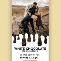 Personalizuotas "Schogetten Skystas dizainas" šokoladas su jūsų nuotrauka TeeInBlue Šokoladas