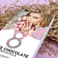 Personalizuotas "Moterų dienos dizainas 1" šokoladas su jūsų nuotrauka TeeInBlue Šokoladas