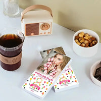 Personalizuotas "Moterų dienos dizainas 3" šokoladas su jūsų nuotrauka TeeInBlue Šokoladas