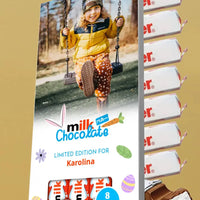 Personalizuota Kinder 8 batonėlių šokoladinė dėžutė su jūsų nuotrauka  Šokoladas -  dovanokis.lt