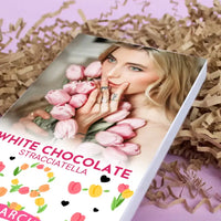 Personalizuotas "Moterų dienos dizainas 3" šokoladas su jūsų nuotrauka TeeInBlue Šokoladas