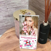 Personalizuotas "Moterų dienos dizainas 2" šokoladas su jūsų nuotrauka TeeInBlue Šokoladas