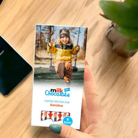 Personalizuotas "Kinder 8 batonėliai" šokoladas su jūsų nuotrauka  Šokoladas -  dovanokis.lt