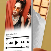 Personalizuotas "So player" šokoladas su jūsų nuotrauka TeeInBlue Šokoladas