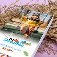 Personalizuota Kinder 8 batonėlių šokoladinė dėžutė su jūsų nuotrauka  Šokoladas -  dovanokis.lt