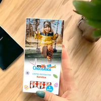 Personalizuota Kinder 8 batonėlių šokoladinė dėžutė su jūsų nuotrauka  Šokoladas -  dovanokis.lt