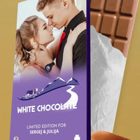 Personalizuotas "Milka" šokoladas su jūsų nuotrauka TeeInBlue