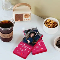 Personalizuotas "Valentino dienos dizainas" šokoladas su jūsų nuotrauka  Šokoladas -  dovanokis.lt