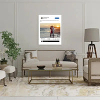 Personalizuotas "Twitter" dizaino kūrinys ant drobės su jūsų nuotrauka ir tekstu  Drobe -  dovanokis.lt