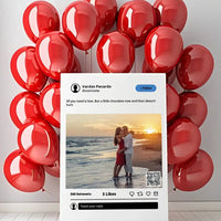 Personalizuotas "Twitter" dizaino kūrinys ant drobės su jūsų nuotrauka ir tekstu  Drobe -  dovanokis.lt