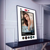 Personalizuotas "Tinder" dizaino įrėmintas plakatas su jūsų nuotrauka ir tekstu  Posteris(Plakatas) -  dovanokis.lt