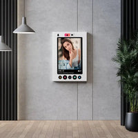 Personalizuotas "Tinder" dizaino kūrinys ant drobės su jūsų nuotrauka ir tekstu  Drobe -  dovanokis.lt