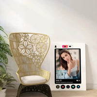 Personalizuotas "Tinder" dizaino kūrinys ant drobės su jūsų nuotrauka ir tekstu  Drobe -  dovanokis.lt