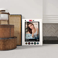 Personalizuotas "Tinder" dizaino kūrinys ant drobės su jūsų nuotrauka ir tekstu  Drobe -  dovanokis.lt