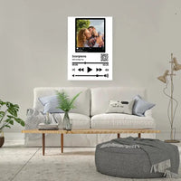 Personalizuotas "So Player + Instagram" muzikos grotuvas su jūsų nuotrauka ir daina ant drobės  Drobe -  dovanokis.lt