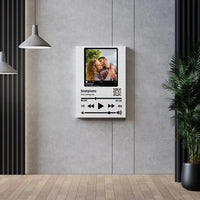 Personalizuotas "So Player + Instagram" muzikos grotuvas su jūsų nuotrauka ir daina ant drobės  Drobe -  dovanokis.lt