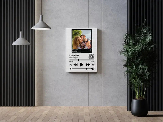 Personalizuotas "So Player + Instagram" muzikos grotuvas su jūsų nuotrauka ir daina ant drobės  Drobe -  dovanokis.lt