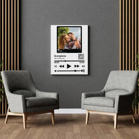 Personalizuotas "So Player + Instagram" muzikos grotuvas su jūsų nuotrauka ir daina ant drobės  Drobe -  dovanokis.lt