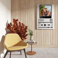 Personalizuotas "So Player + Instagram" muzikos grotuvas su jūsų nuotrauka ir daina ant drobės  Drobe -  dovanokis.lt