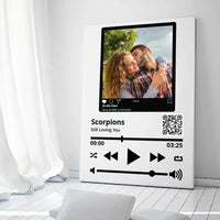 Personalizuotas "So Player + Instagram" muzikos grotuvas su jūsų nuotrauka ir daina ant drobės  Drobe -  dovanokis.lt