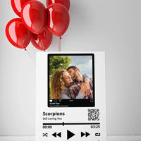 Personalizuotas "So Player + Instagram" muzikos grotuvas su jūsų nuotrauka ir daina ant drobės  Drobe -  dovanokis.lt