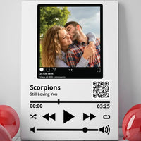 Personalizuotas "So Player + Instagram" muzikos grotuvas su jūsų nuotrauka ir daina ant drobės  Drobe -  dovanokis.lt