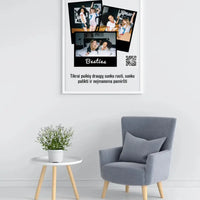 Personalizuotas "Besties" dizaino įrėmintas plakatas su jūsų nuotrauka ir tekstu  Posteris(Plakatas) -  dovanokis.lt