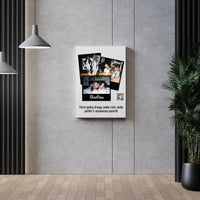 Personalizuotas "Besties" kūrinys ant drobės su jūsų nuotrauka ir tekstu  Drobe -  dovanokis.lt