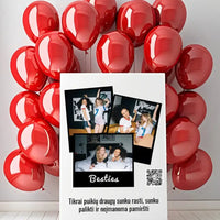 Personalizuotas "Besties" kūrinys ant drobės su jūsų nuotrauka ir tekstu  Drobe -  dovanokis.lt