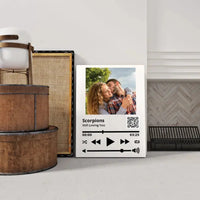 Personalizuotas "So Player" muzikos grotuvas su jūsų nuotrauka ir daina ant drobės  Drobe -  dovanokis.lt