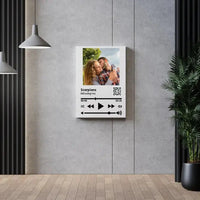 Personalizuotas "So Player" muzikos grotuvas su jūsų nuotrauka ir daina ant drobės  Drobe -  dovanokis.lt