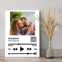 Personalizuotas "So Player" muzikos grotuvas su jūsų nuotrauka ir daina ant drobės  Drobe -  dovanokis.lt