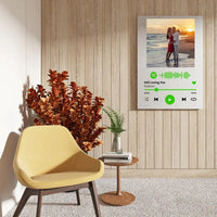 Personalizuotas Spotify muzikos grotuvas ant drobės su jūsų nuotrauka, daina ir spotify kodu  Drobe -  dovanokis.lt